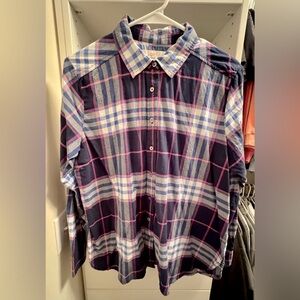 Loft Plaid Shirt